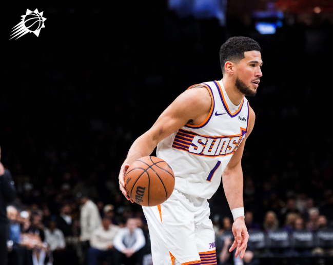 电竞竞猜-太阳3人20+拒篮网20分逆转 布克24分狄龙27分累计14T